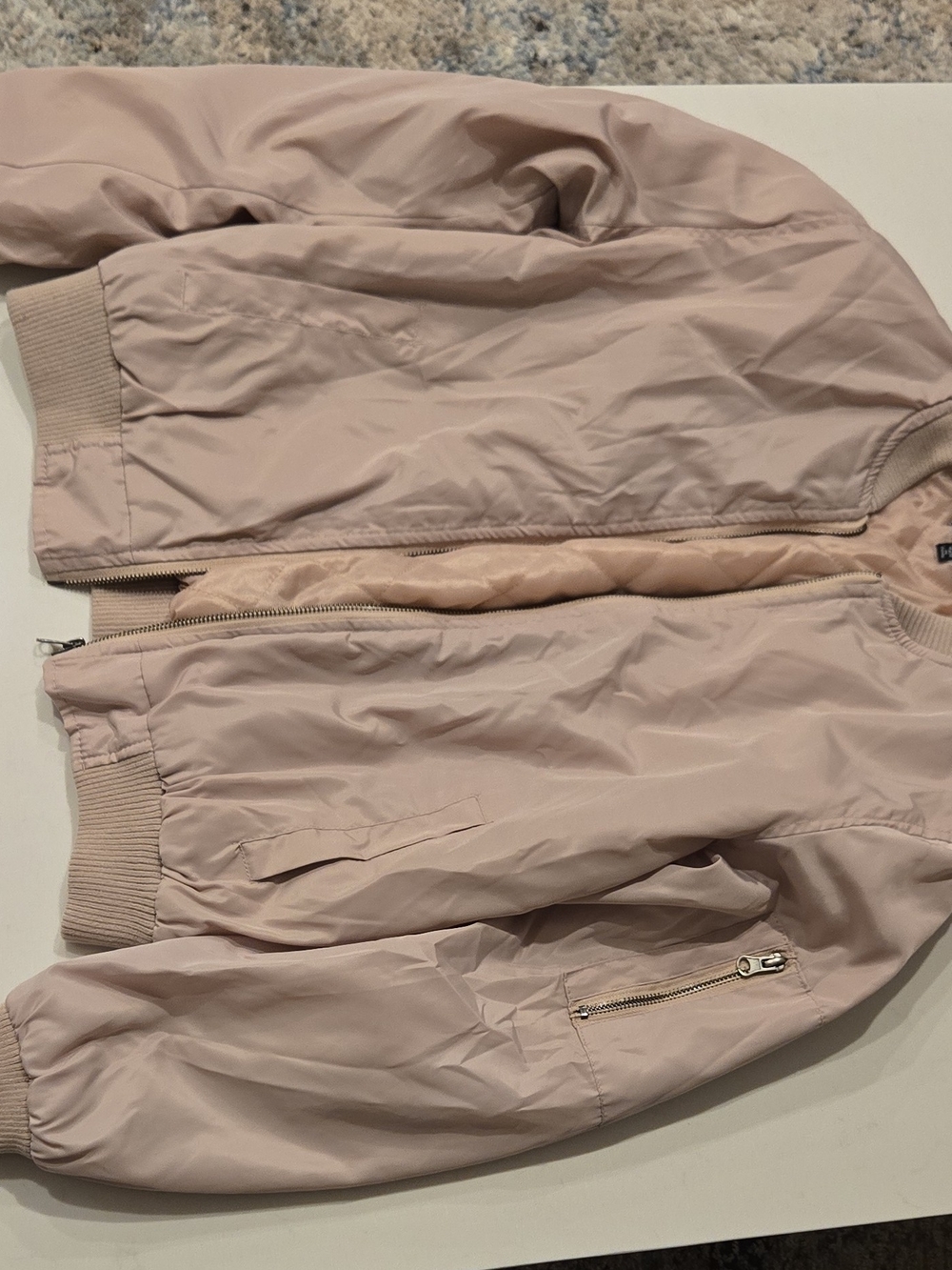 New Look Blush Pink Women's Bomber Jacket